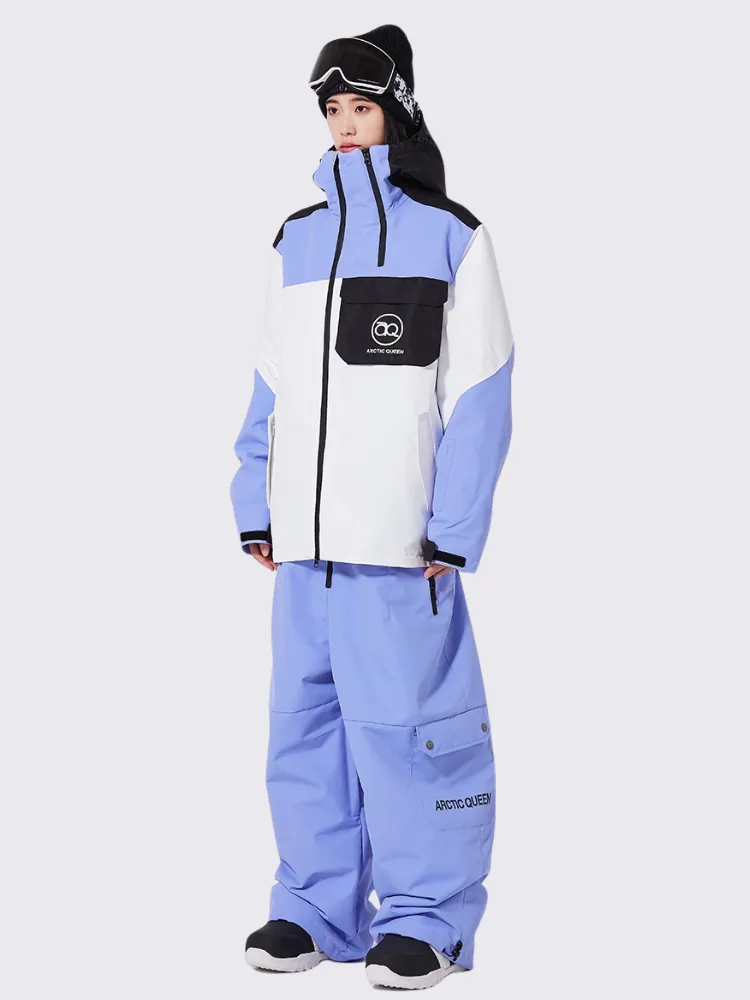 ARCTIC QUEEN Snowboard Jacket & Bib Pants Set - Women's