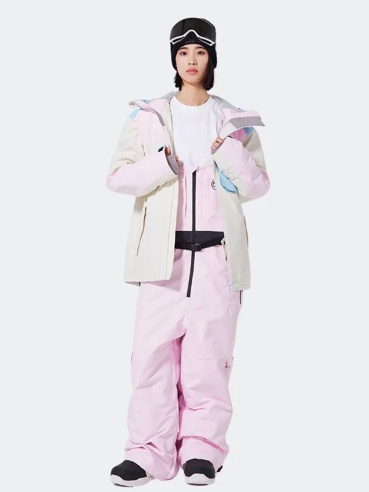 ARCTIC QUEEN Snowboard Jacket & Bib Pants Set - Women's