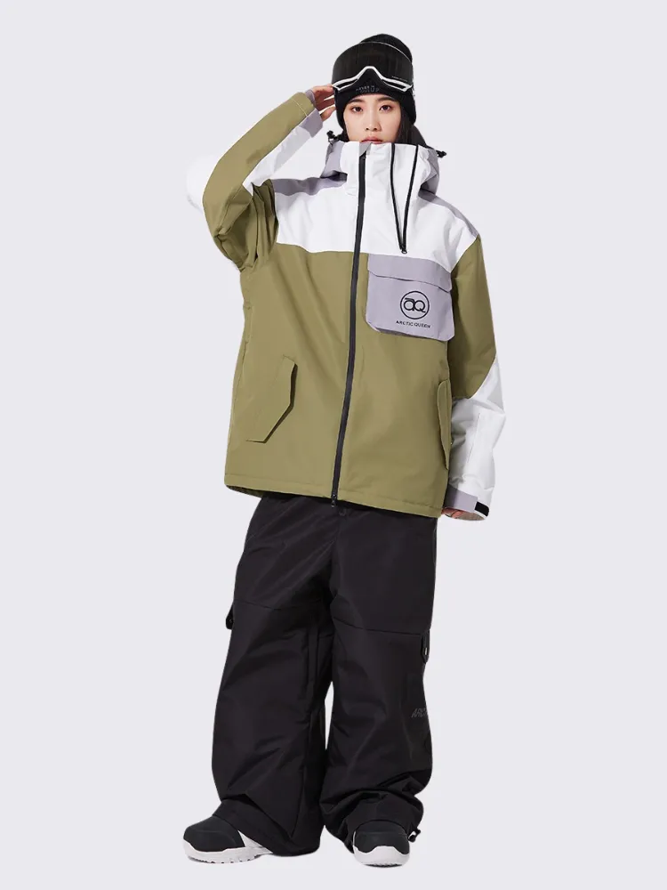 ARCTIC QUEEN Snowboard Jacket & Bib Pants Set - Women's