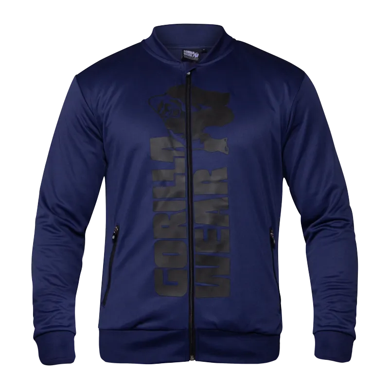 BALLINGER TRACK JACKET - NAVY BLUE/BLACK