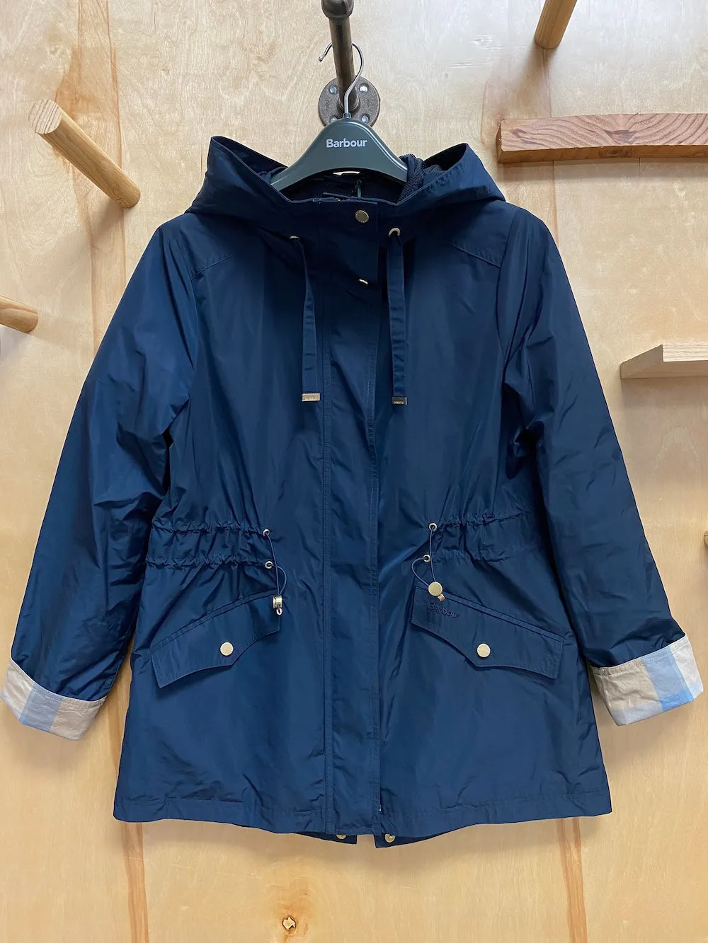 Barbour Women's LOTHIAN Showerproof Jacket- Navy