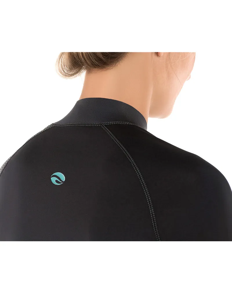 BARE EXOWEAR WOMEN'S FRONT ZIP LONG SLEEVE WETSUIT