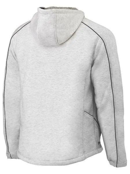 Bisley Flex And Move™ Marle Fleece Hoodie Jumper (BK6983)