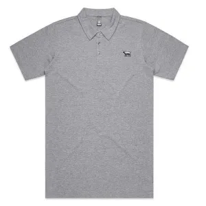 Black Sheep Vintage Polo Shirt Grey