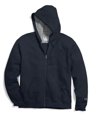 Champion Men's Powerblend Sweats Full Zip Jacket Navy