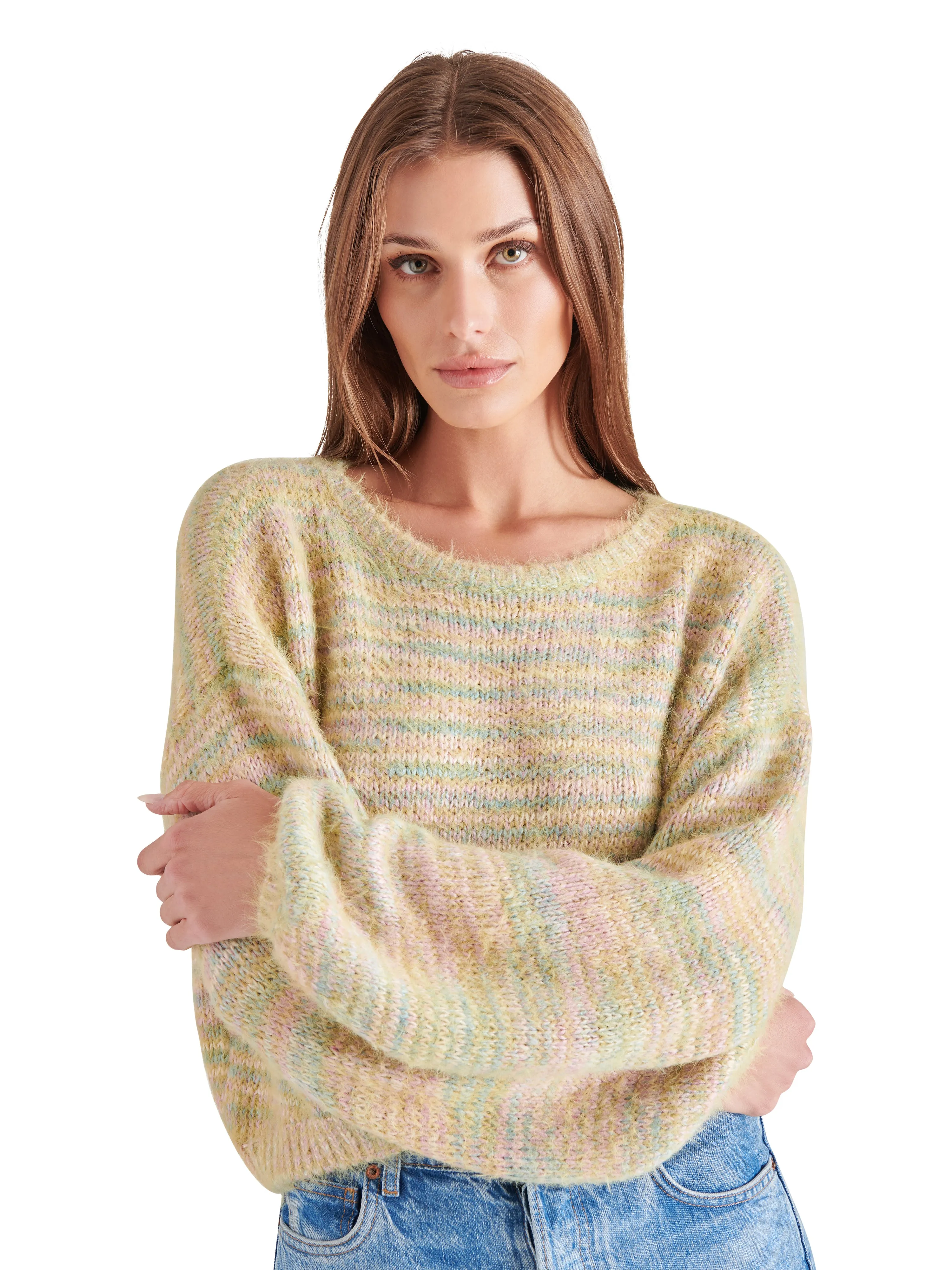 Colette Sweater, Multi | Steve Madden