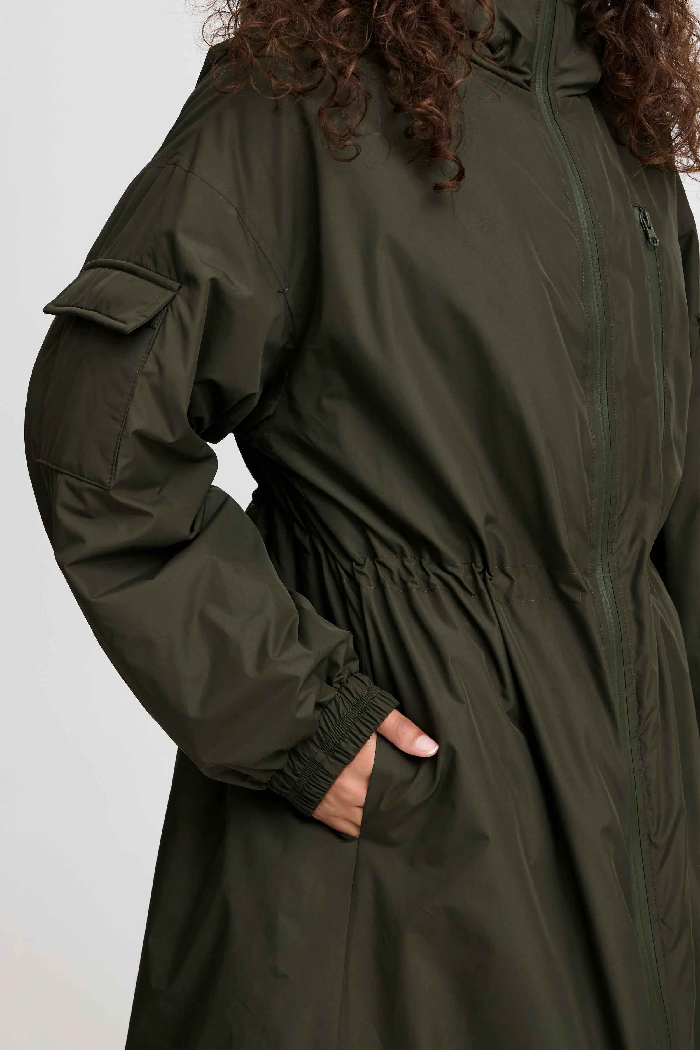 Eluvo Jacket in Forest Green