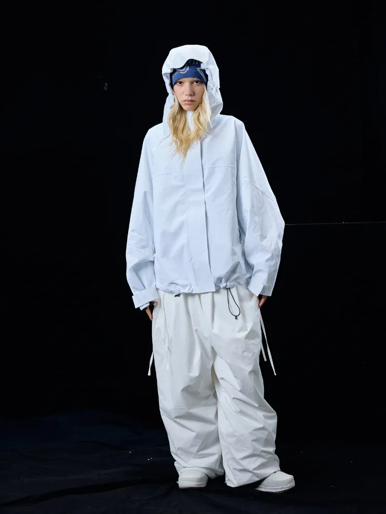 Hellystudio Elemental White 3L Snow Jacket - Unisex