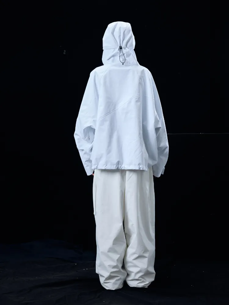 Hellystudio Elemental White 3L Snow Jacket - Unisex