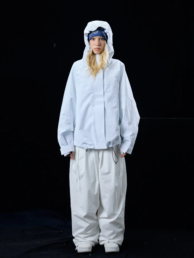 Hellystudio Elemental White 3L Snow Jacket - Unisex