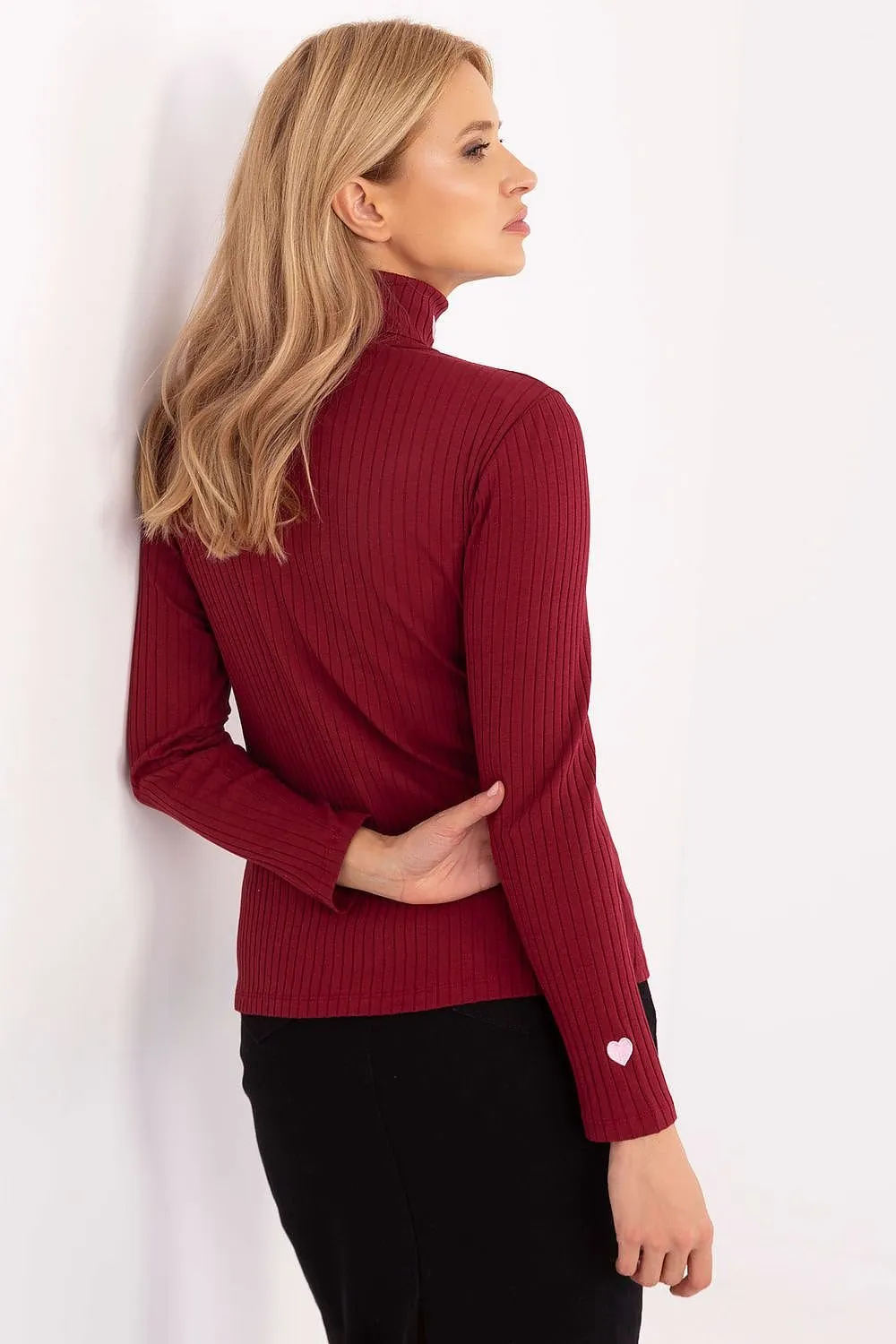 Luxe Love Ribbed Turtleneck Knit