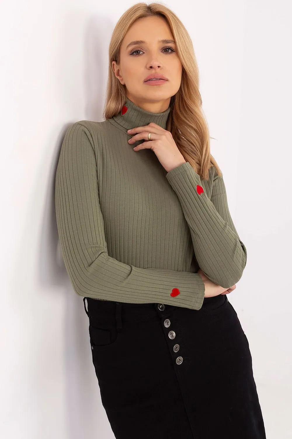 Luxe Love Ribbed Turtleneck Knit