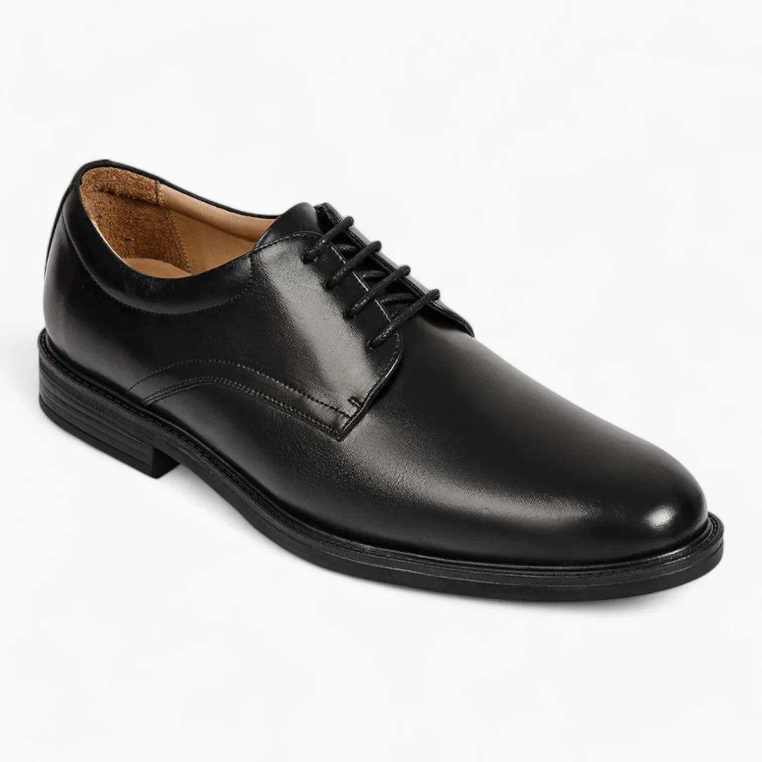 Men's Black Leather Formal Shoes by Anatomic&Co – Miguel Wide Fit