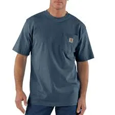 MENS CARHARTT POCKET T-SHIRTS : K87