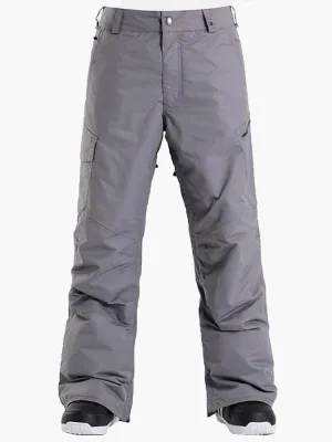 Men's Dark Gray Snowboard Pants Ski Pants