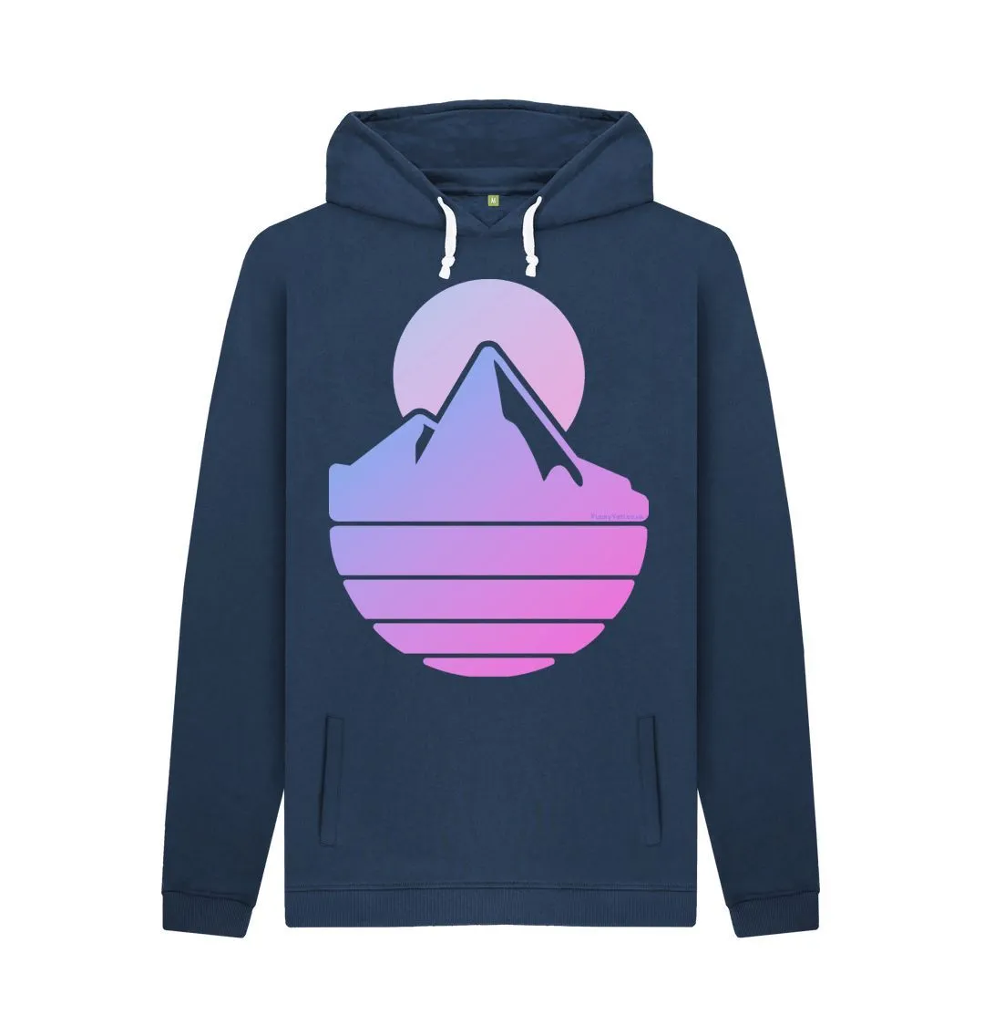 Men's Majestic Mountain Organic Pullover Hoodie