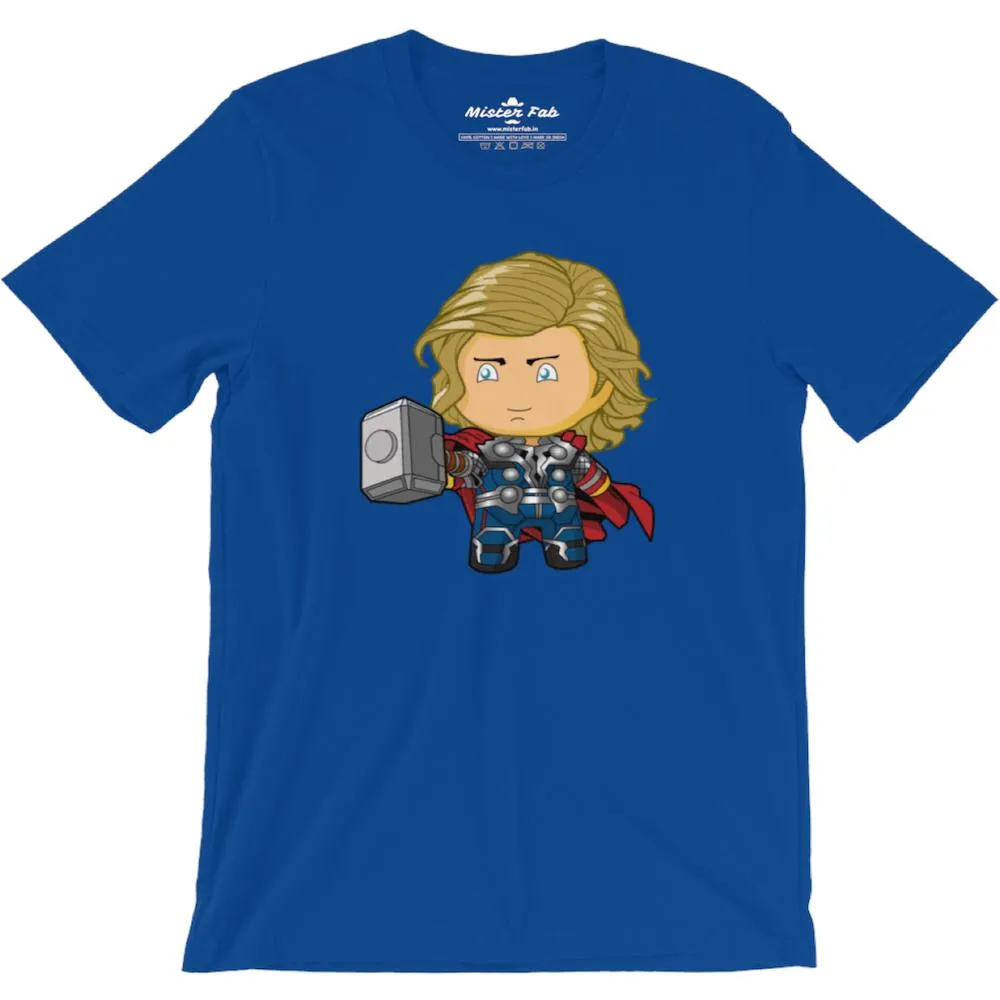 Mini Thor Round Neck T-shirts