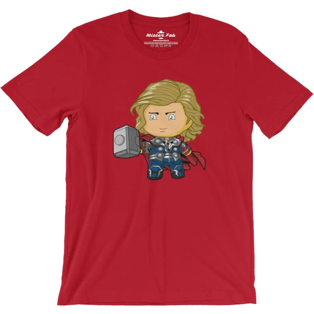 Mini Thor Round Neck T-shirts