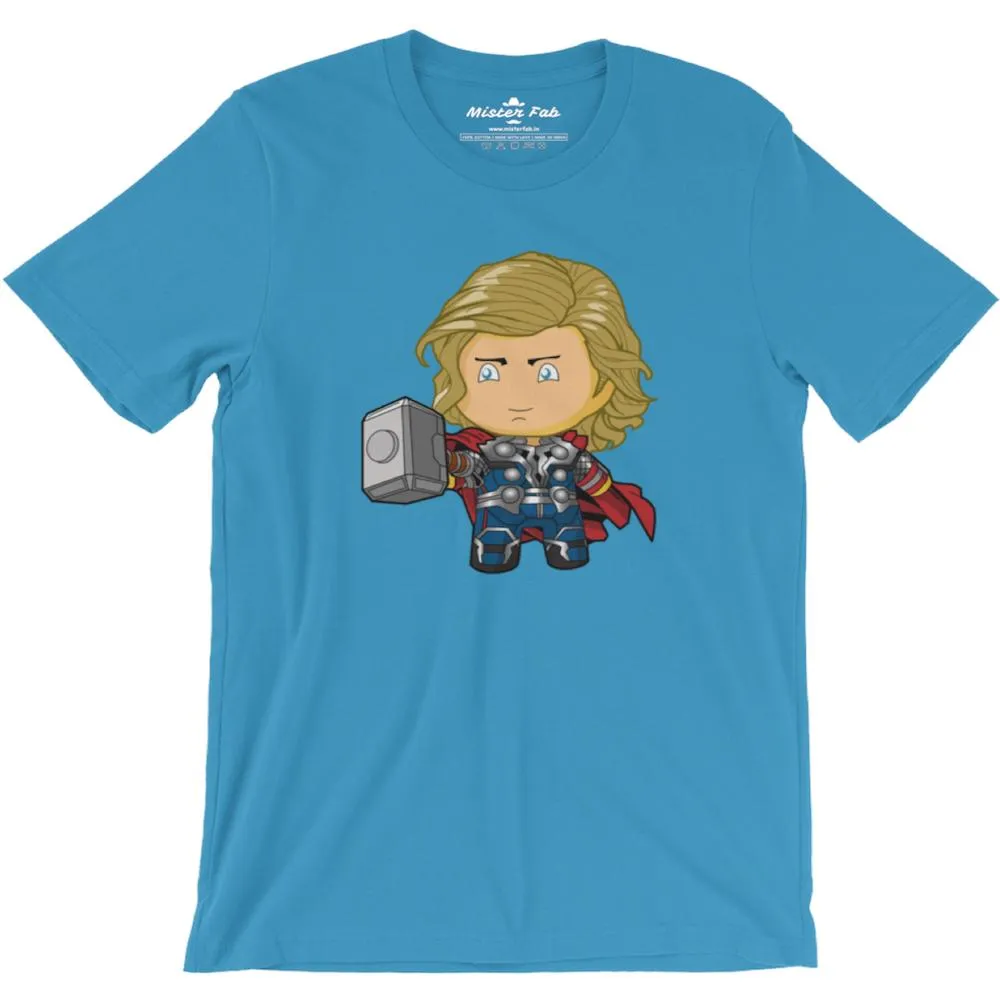 Mini Thor Round Neck T-shirts