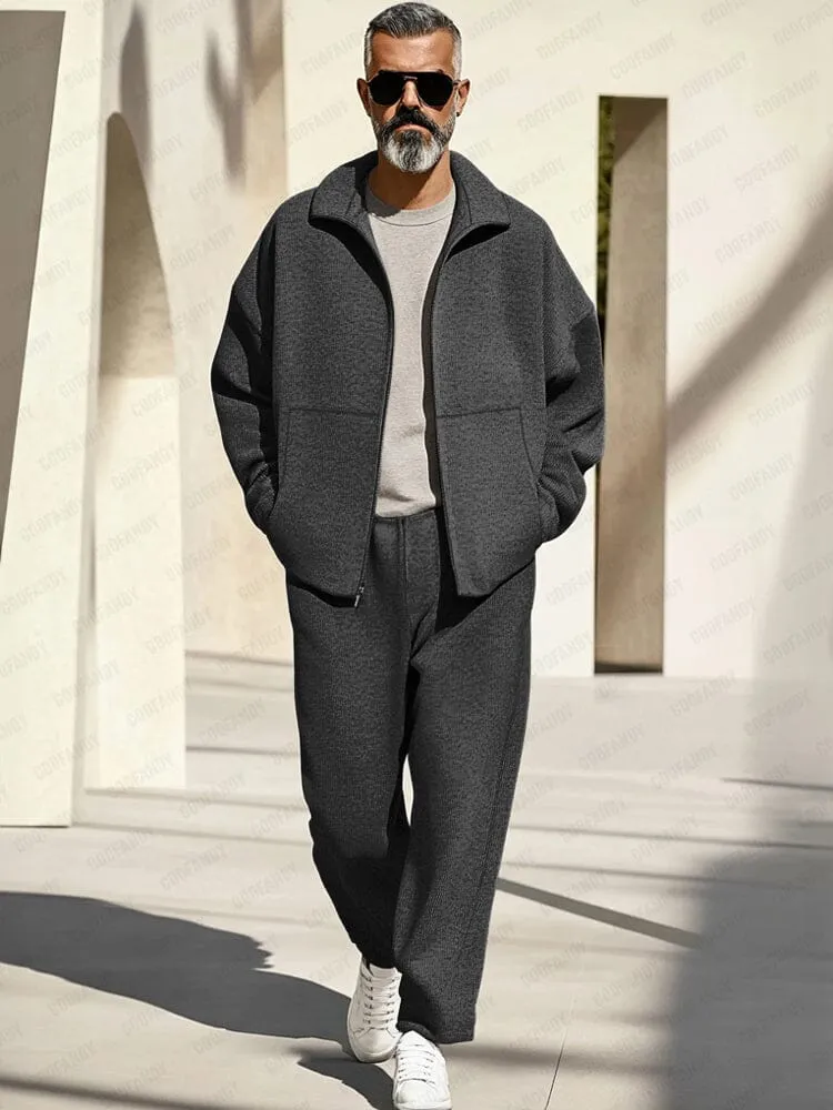 Minimalist Jacket Pants Set