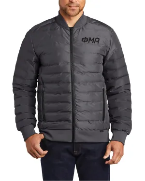 OGIO® Street Puffy Full-Zip Jacket - Gray