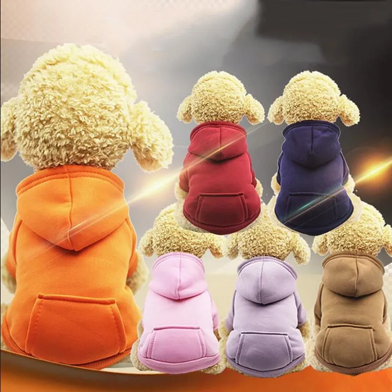 Pat and Pet Emporium | Pet Clothing | Soft Fleece Dog Hoodie