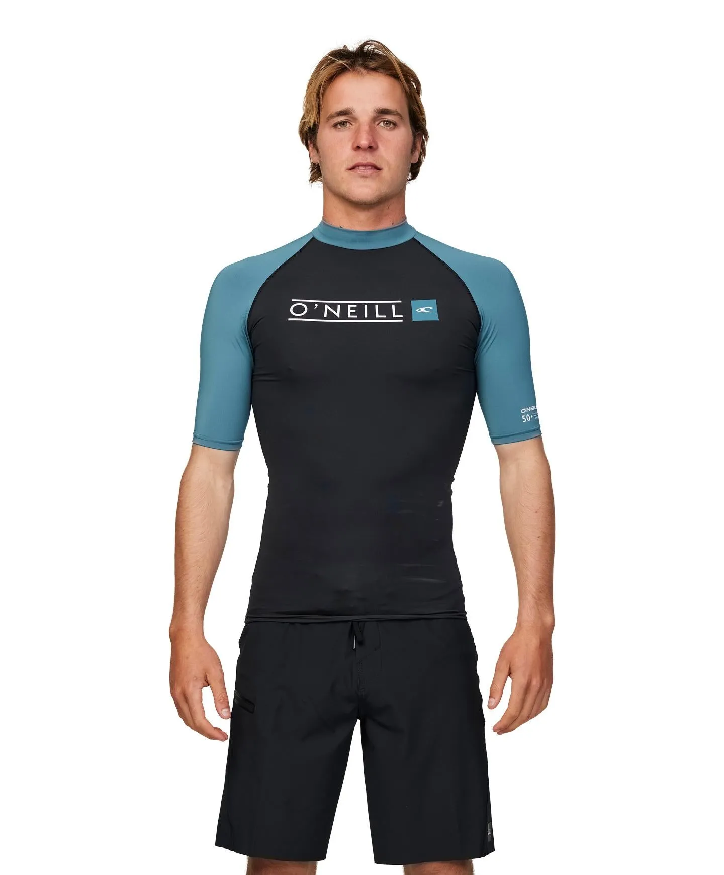 Reactor Block UV SS Rash Vest - Deep Teal