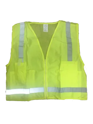 Reflective Economy Zip Vest