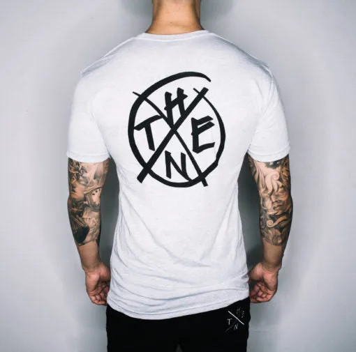 Thenx Graffiti Tee - Heather White