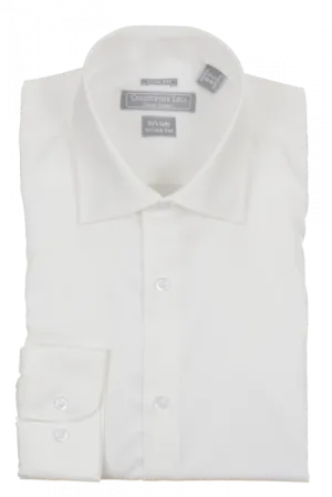 Two Ply Cotton Slim Fit Dress Shirt