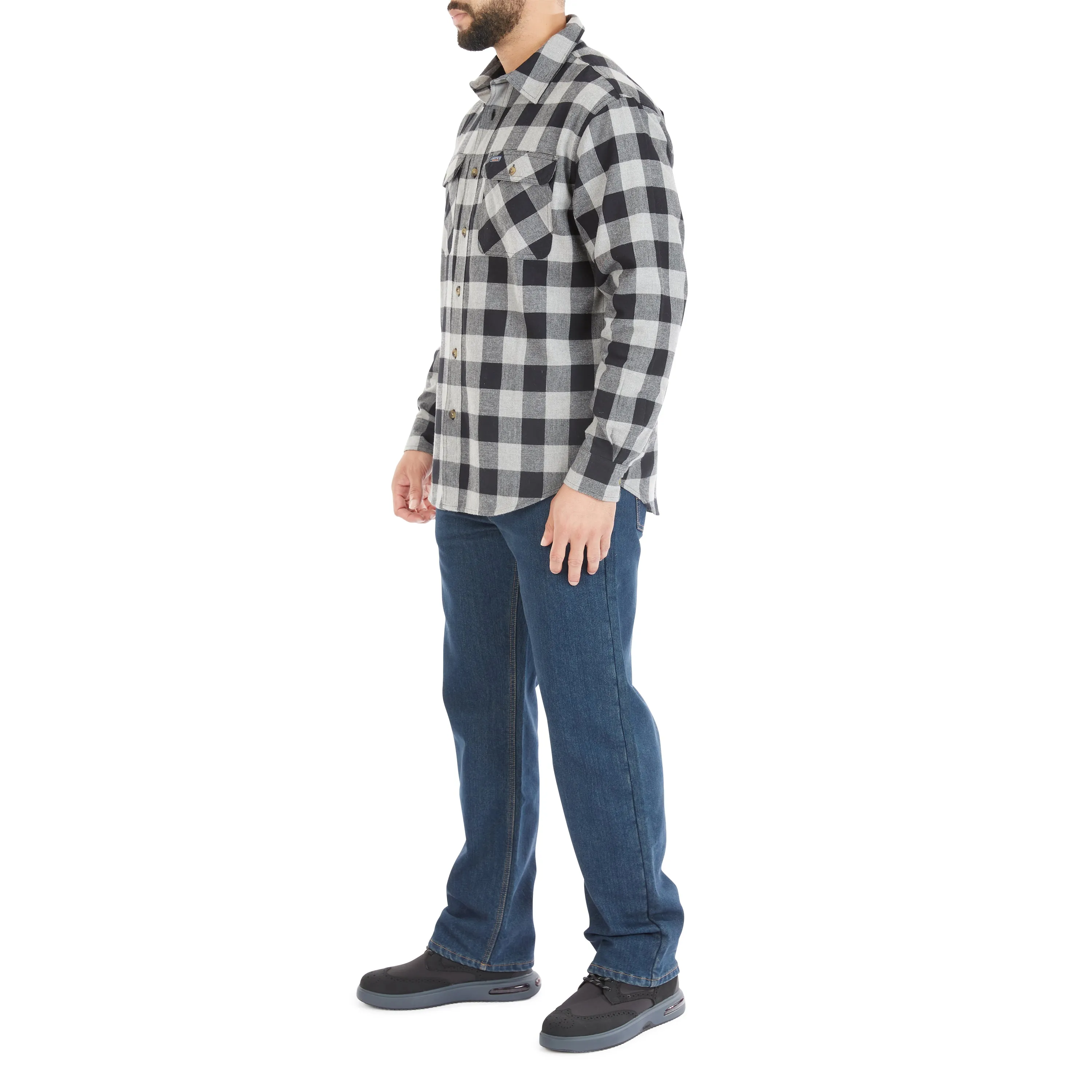 TWO-POCKET FLANNEL SHIRT