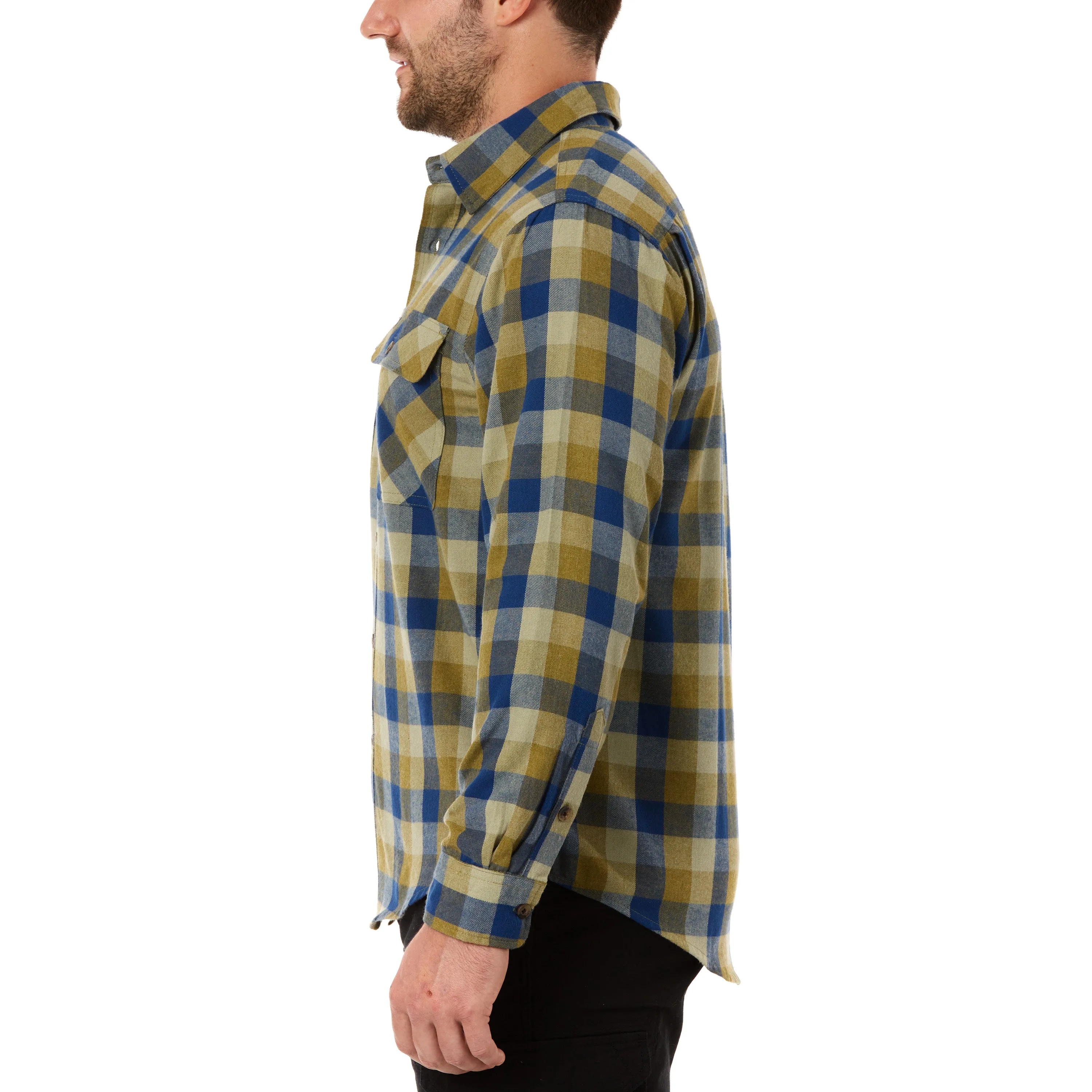 TWO-POCKET FLANNEL SHIRT