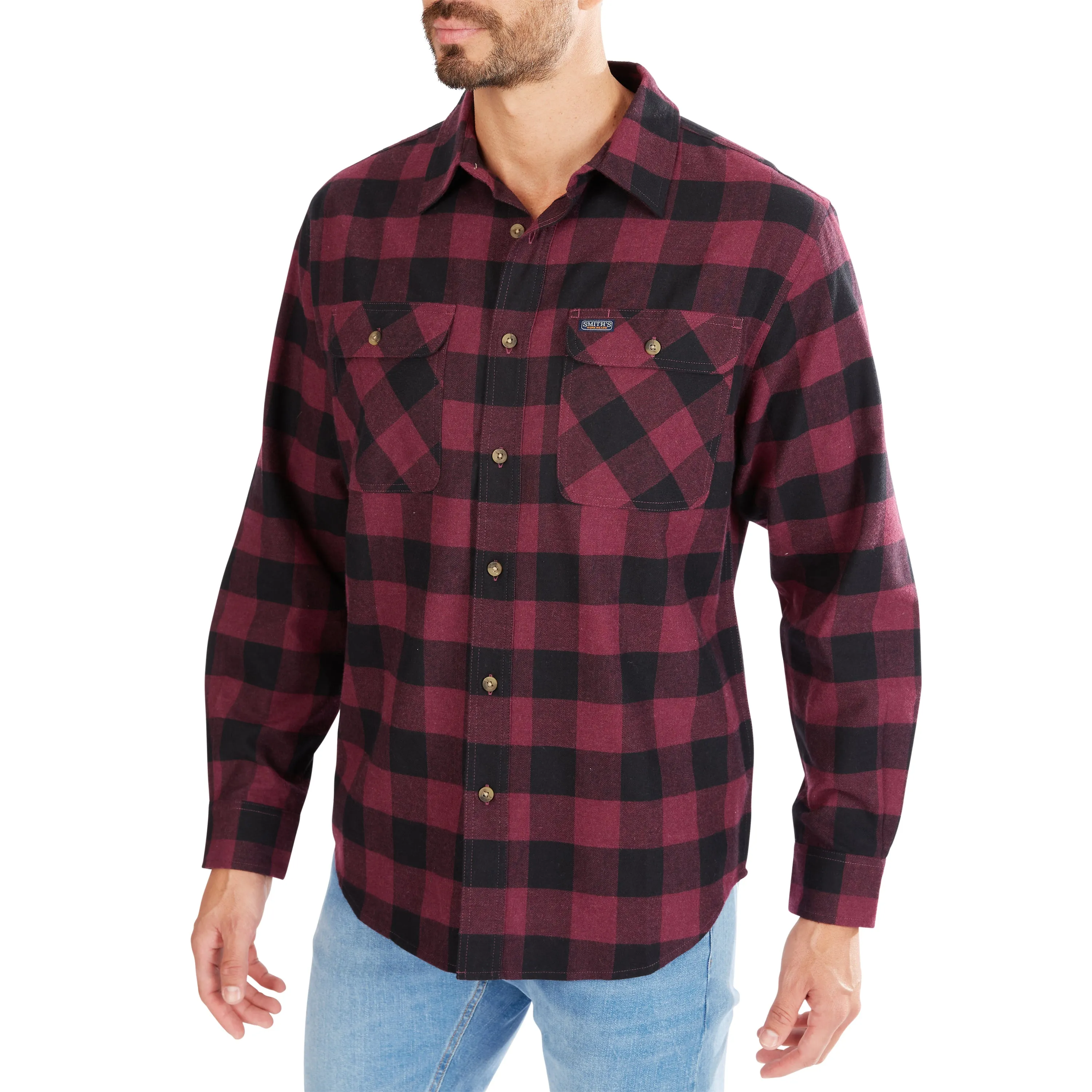 TWO-POCKET FLANNEL SHIRT