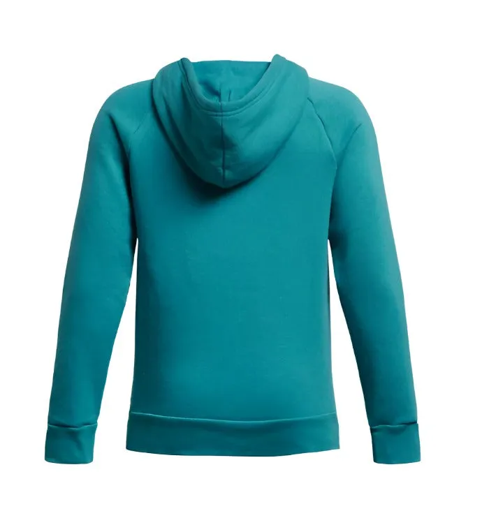 Under Armour Youth Rival Fleece Hoodie Circuit Teal