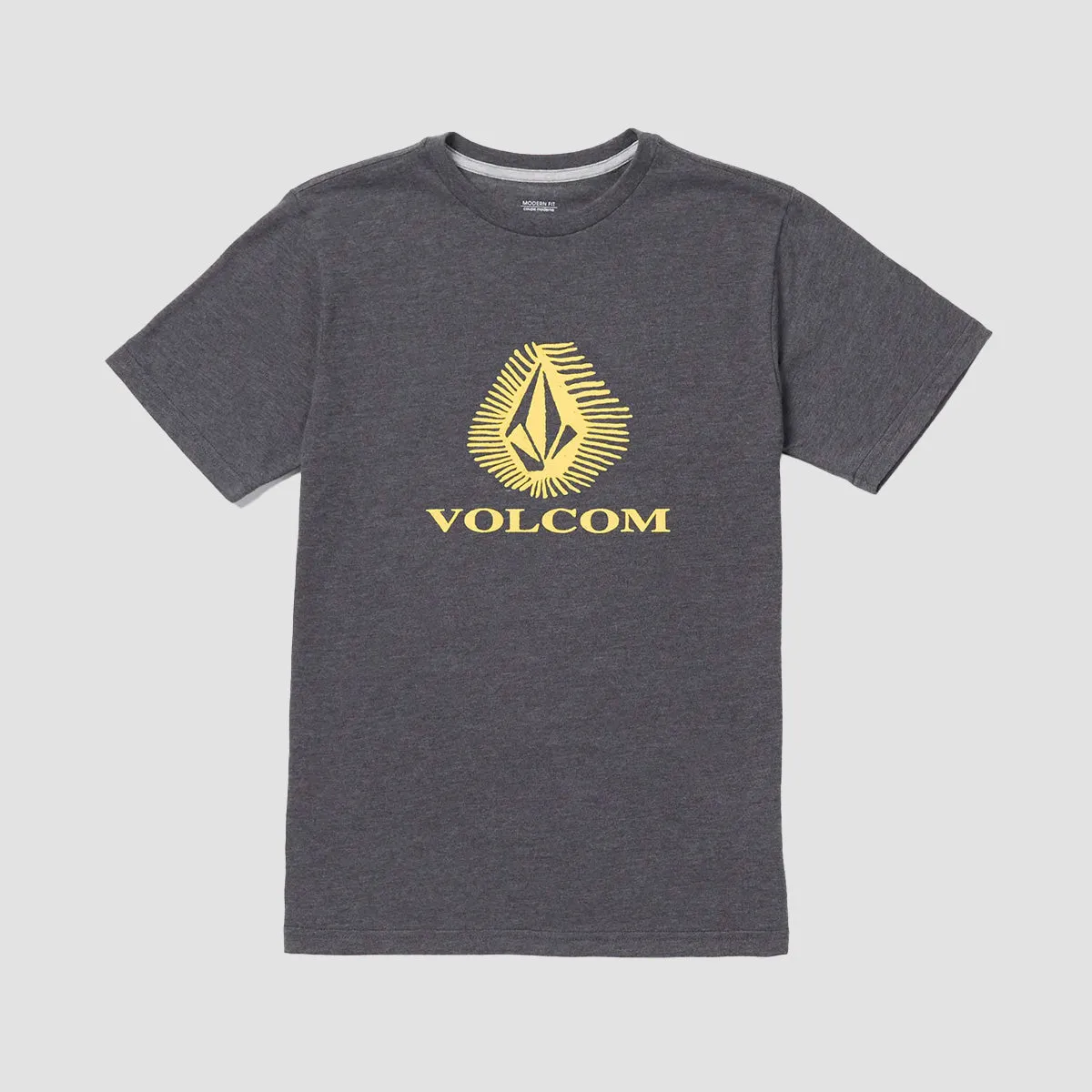 Volcom Offshore Stone T-Shirt Dark Black Heather - Kids