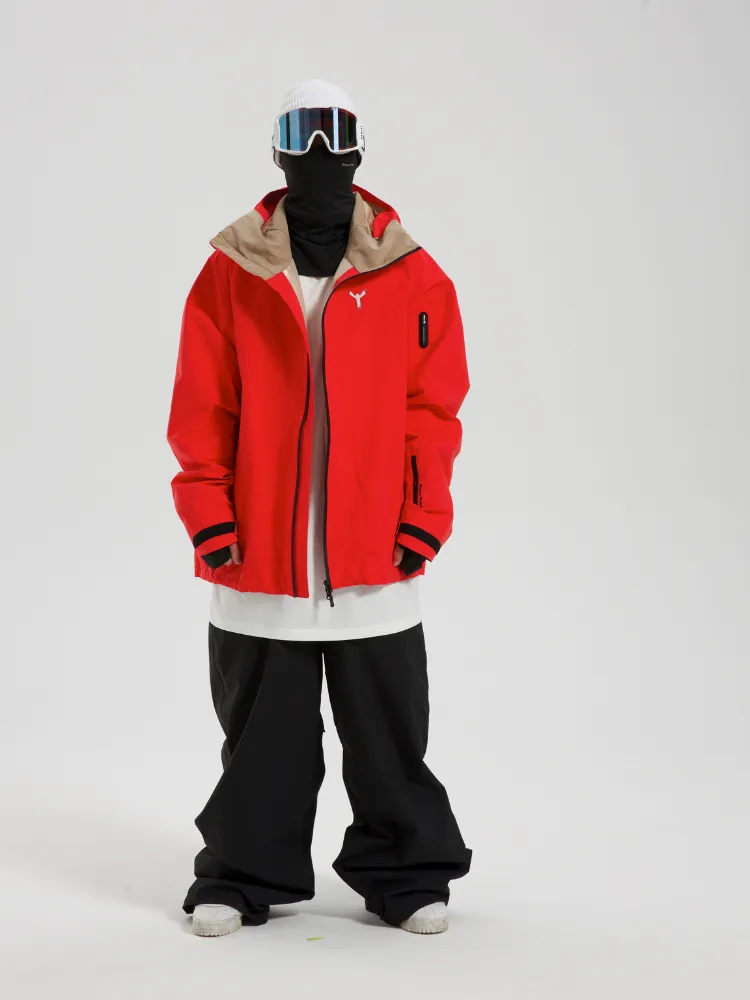 Winter Ticket Freeski Oversized Shell Jacket - Unisex