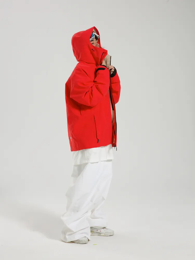 Winter Ticket Freeski Oversized Shell Jacket - Unisex